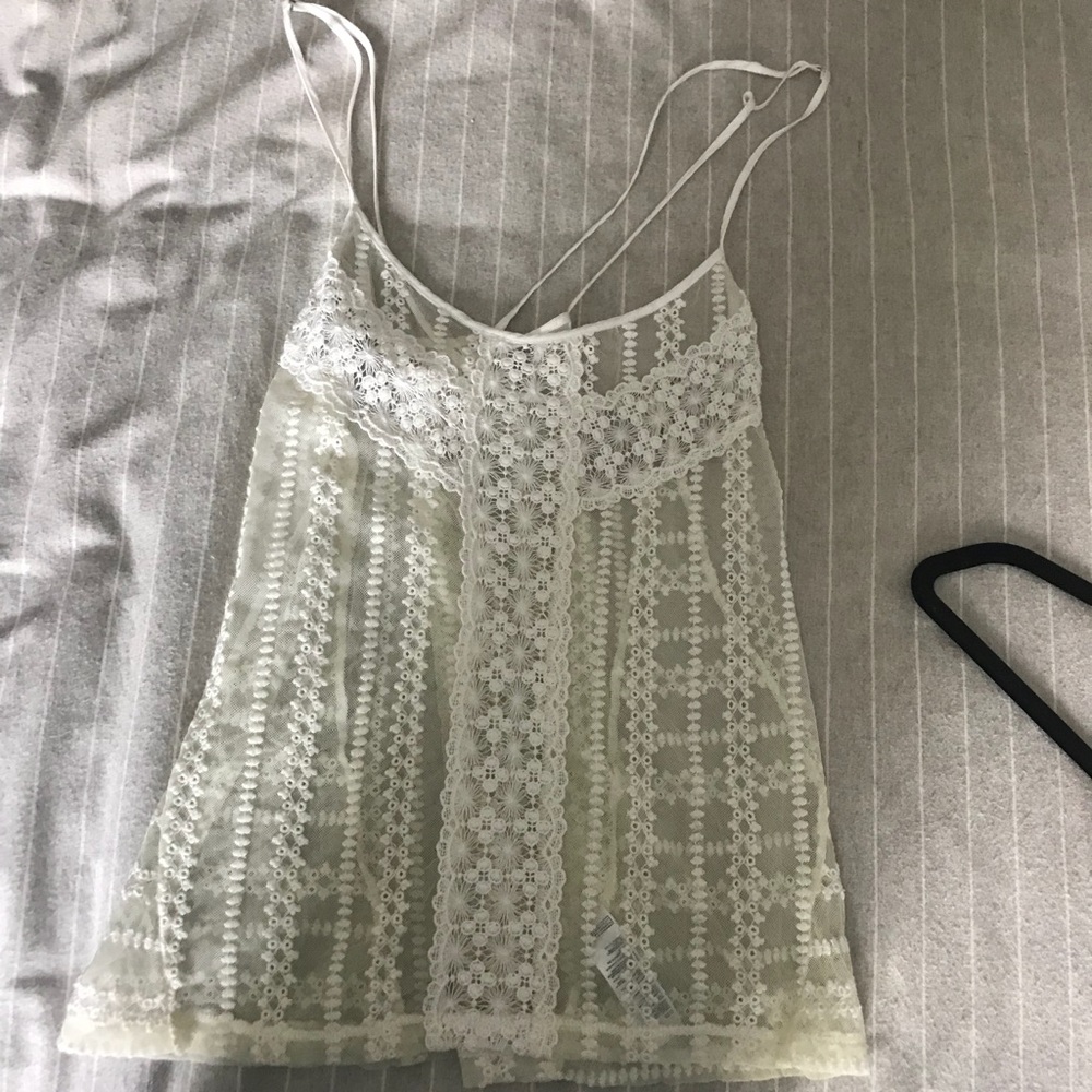 Lace tank